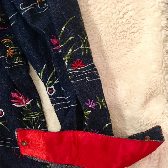 Quacker Factory Jean beautifully Embellished (L) - Picture 3 of 7